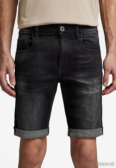 panske dzinove sortky, kratasy g-star raw 3301 velkost W35 - 5