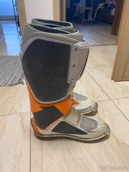Motokrosové boty GAERNE boty SG-12 orange/grey/white - 5