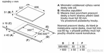 Indukční deska BOSCH - 5