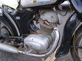 Prodám NSU Pretis 175 OSB čtyřtakt rok 1960 + díly motoru - 5