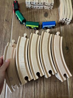 Set dřevěná vláčkodráha - 5