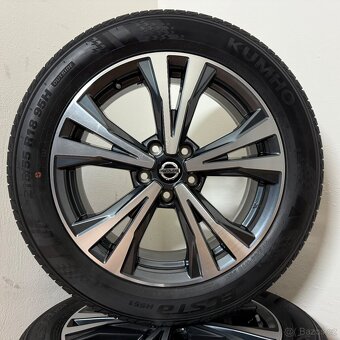 NISSAN QASHQAI 5x114,3 R18 ET40+LETNÍ 215/55R18 8mm - 5