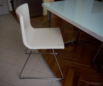 Jídelní stůl 75x150 cm a židle (4x) - 5