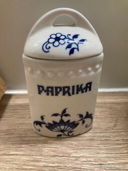 staré retro kořenky + dozy na potraviny+solnička - 5