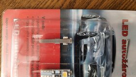 LED žárovky T5, bílá, 12V, 3LED/SMD - 5