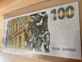 RRRR K. Engliš 100 Kc 2022 - anulát Specimen. NESEHNATELNÉ - 5