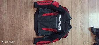 Bunda na motorku Shima STR 2.0 černo-červená - 5