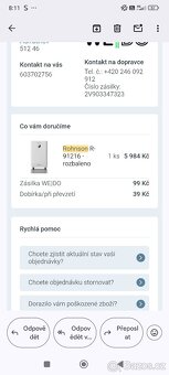 Odvlhčovač vzduchu Rohnson - 5