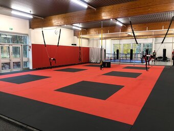 Tatami Champion puzzle červeno - černá 105cm x 105cm x 2.5cm - 5