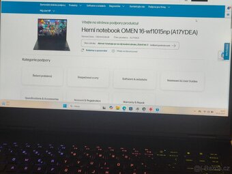 Omen HP 16-W1015np -i9-14900HX (32CPUs) ~2.2GHz-RTX-4070/8GB - 5