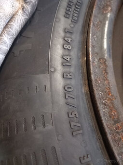 175/70R14 CONTINENTAL LETNÍ KOLA VW KONCERN - 5
