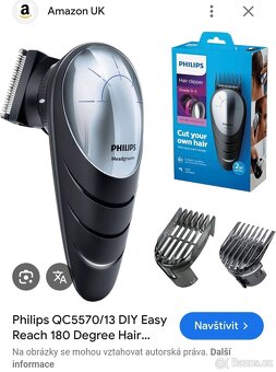 Holicí strojky Philips, na vlasy, vousy a tělo - 5