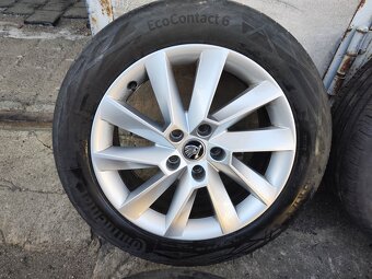 17"letní alu sada Stratos 5x112 origo Škoda Superb 3 Passat - 5