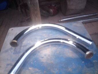 Prodám výfuky a kolena na Jawa 250/353 - 5