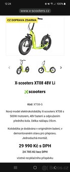 X-scooters XT08 48V aLi - 5