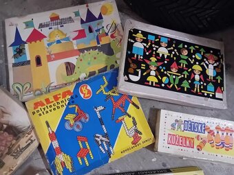 Retro stavebnice a hry - 5