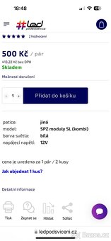 Led žárovky spz Škoda Superb 2 combi - 5