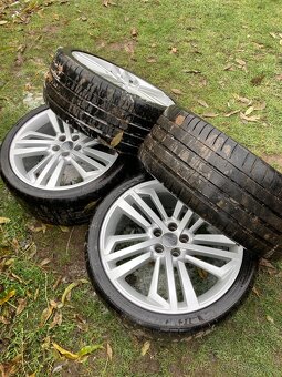 Originální alu sada Audi, R20, 5x112, Michelin pneu - 5