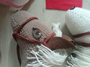 Hobby horse s doplňky-bílý prodaný - 5