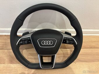 VOLANT AUDI ZREZANY S PADLAMI A AIRBAGOM - 5