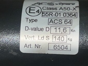 Tažné zařízení odnímatelné 5E0092155 Škoda Octavia 3 kombi - 5