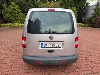 VW Caddy 1.9TDI 77kW 2009,tažné,bez koroze,serviska - 5