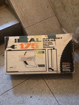 Retro elektrický kráječ IDEAL 175 - 5