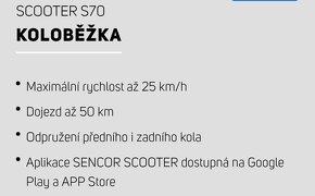 elektrokoloběžka Sencor Scooter s70 - 5