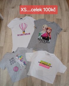 Trička dívčí/dámské různé velikosti - 5