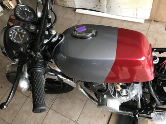 Yamaha XS - Cafe Racer s TP (1 + 1 na díly) - 5