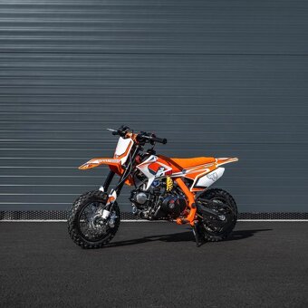 Pitbike Leramotors Thunder 70ccm, kola 10/10, orange - 5