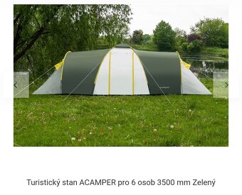 STAN NADIR 6 PRO ACAMPER 3500mm 6 osob, zelený - 5