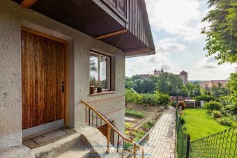 Prodej zahrady se zděnou chatkou, výměra 1118m2, výhled na L - 5