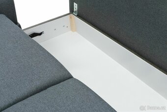 Nová velká rozkládací sedačka s úložným prostorem - 5