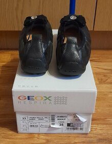 Nové dívčí kožené baleriny Geox respira v.35 - 5