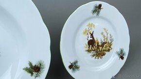 Porcelánová Talířová souprava, Myslivecká 18d. NOVÁ - 5