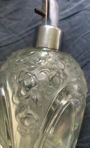 starožitný flakon na parfém Art Deco Bohemian - 5