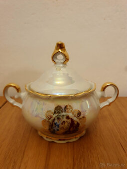 Kompletní kávová/čajová souprava Sonáta 15ti dílná (motiv tř - 5