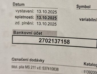 Prodám pilu Stihl 211 - 5