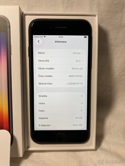 ✅iPhone SE 2022, 98% BATERIE✅ - 5