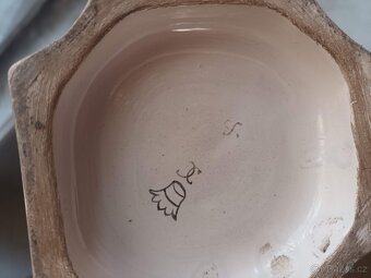 Nádherná porcelánová soška žena s kočkou - 5