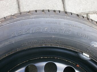 2xNové obuté letní kola na OPEL ASTRA G 195/60 R15 - 5