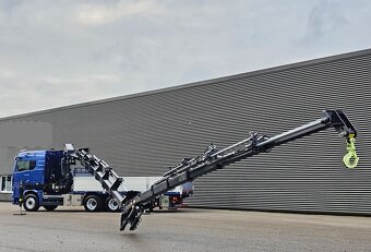 MAN TGX 35.580 BL - 8x4 – Valník + HR-HIAB 54 t/m + JIB – EU - 5