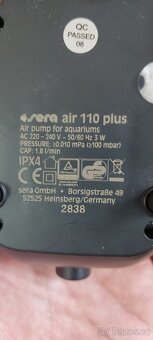 Vzduchovací motorek Sera air 110 plus - 5