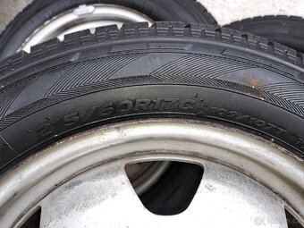 4x pneu 215/60 R17C M+S, vzorek 7-6mm multivan,transporter - 5