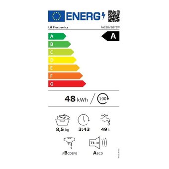 Pračka LG FA2S8V3GY3W (parní), záruka do 7/2026 - 5