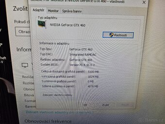 Herní pc i5-3570k 8gb ddr3 gtx 460 ssd 256gb lcd 22" GTA5 - 5