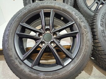 Zimní alu kola 5x100 R16 ET45 pneu 215/55/16/Dunlop - 5
