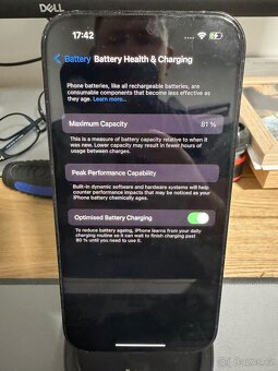 Apple iPhone 14 Pro 256GB cerny TOP STAV - 5