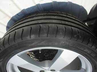 ALU kola 5X108 FORD 7,5X18 ET48 pneu 235/45/18 - 5